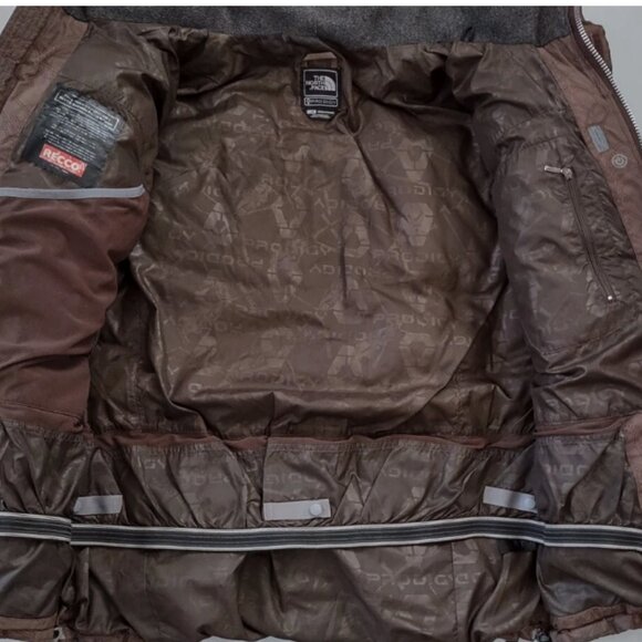 The North Face Prodigy Recco 600 goose Down Winter Ski Snowboard Jacket Size L - Picture 5 of 9